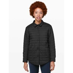 Lululemon Reversible Switch Please Shacket Black/Gray Size 4